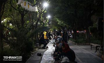 پویش ماه مهربانی و برپایی سفره کریمانه در منطقه 6