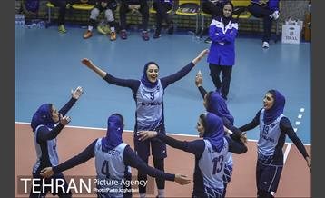 جشن قهرمانی سایپا در لیگ والیبال زنان 16