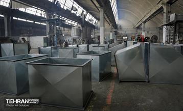 بازدید شهردار منطقه 21 از کارخانه ارج 8