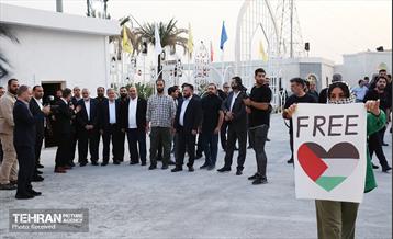 بازدید رهبران حماس و جهاد اسلامی فلسطین از سرزمین تمدن‌ها 7