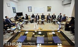 مراسم امضا تفاهم نامه همکاری سه جانبه دانشکده روابط بین الملل وزارت امور خارجه مرکز ارتباطات و مجمع شهرداران آسیایی  1