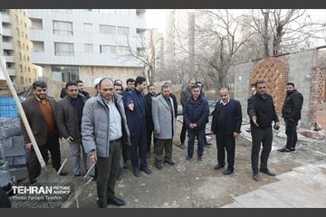 بازدید عضو شورای اسلامی شهر تهران از منطقه ۵