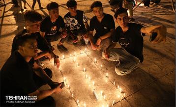 شام غریبان حسینی در میدان امام حسین(ع) 7