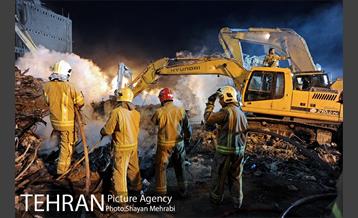 هفتمین روز آواربرداری ساختمان پلاسکو-1 11