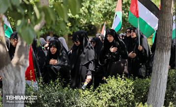 دسته عزاداری دانشگاه امام صادق(ع) در ظهر تاسوعا 23