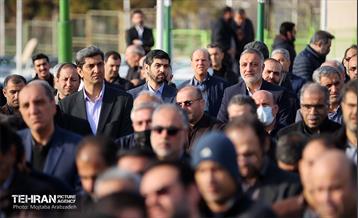 مراسم تشییع پیکر مرحوم اسماعیل احمدی 8