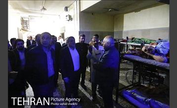 بازدید اعضای شورای شهر از سامانسرای اسلامشهر و گرمخانه خاوران 2