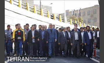افتتاح و بهره برداری از 4 پروژه عمرانی شهر تهران  9