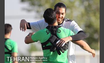 تمرین تیم ملی فوتبال ایران پیش از دیدار دوستانه با توگو 10