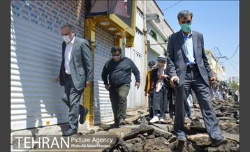 پروژه بهسازی پیاده مداری در منطقه ۲۰