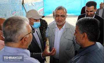 بازدید شهردار تهران از پروژه بزرگراه شهید بروجردی 20