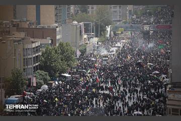 تشییع شهدای اقتدار ملی در تهران - 4 63