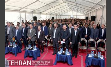 مراسم بهره برداری از 51 واگن و لکوموتیو برقی مترو تهران و حومه 10