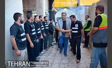 بازدید شهردار تهران از اسکان کارگران شهرداری در کربلا 4