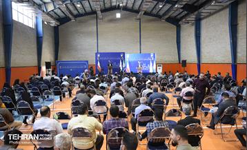 آیین افتتاح ۳۴ پروژه مدیریت شهری در منطقه پنج 7