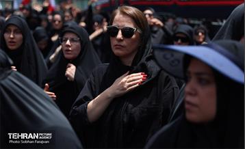 دسته عزاداری دانشگاه امام صادق(ع) در ظهر عاشورا 10