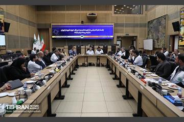 بازدید مدیرکل حوزه شهردار تهران از سازمان پیشگیری و مدیریت بحران شهر تهران 14