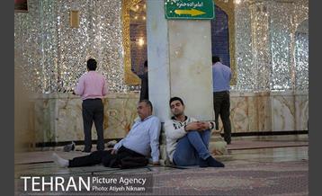 حال و هوایی از افطار تا سحر در حرم شاه عبدالعظیم حسنی 4