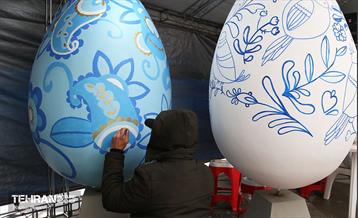 جشنواره تخم مرغ رنگی در بوستان ملت 34