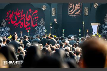 عزاداری شهادت حضرت فاطمه(س) در منطقه 17 7