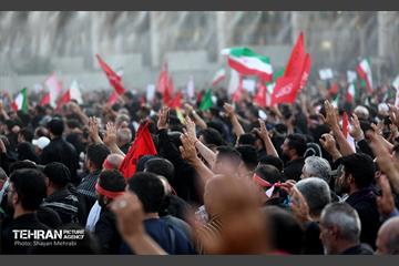 شهردار تهران در آیین وداع با آقای شهید ایران 6
