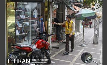 عملیات ضد عفونی معابر شهری منطقه 17 10