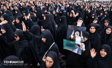 اجتماع مردم تهران در سوگ رئیس جمهور - 2 24