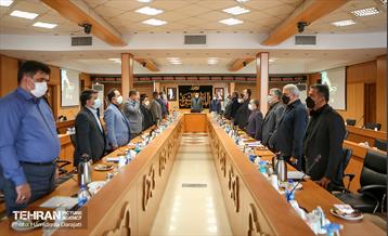 جلسه هم اندیشی دکتر جاوید سرپرست محترم شهرداری تهران با مدیران مناطق 22 گانه  1