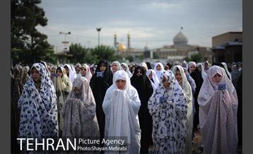 نماز عید سعید فطر در در حرم مطهر حضرت عبدالعظیم الحسنی (ع) 14