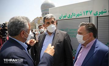 آیین افتتاح و بهره برداری از پروژه های سازمان اتشنشانی و رونمایی از تجهیزات و ماشین آلات سازمان مدیریت پسماند 40