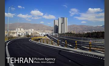 تقاطع غیر همسطح بزرگراه شهید حکیم با بلوار المپیک 1