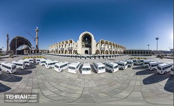 آیین رونمایی مرحله نخست واگذاری ناوگان حمل و نقل شهری 32