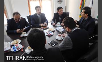 دیدار دبیر کل سازمان شهرهای هوشمند با معاون امور بین الملل شهرداری تهران 8