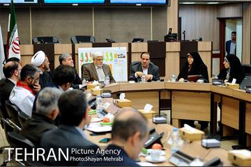 بازدید مجمع نمایندگان تهران در مجلس شورای اسلامی از ستاد مدیریت بحران شهر تهران 21