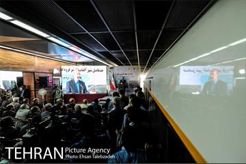 افتتاح خط ۸ متروی تهران با حضور قالیباف و لاریجانی 18