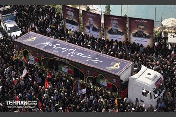 تشییع شهدای اقتدار ملی در تهران 9