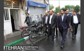 بازدید شهردار،مدیران شهری و اصحاب رسانه از محله هرندی 21