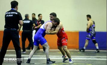 مسابقات کشتی آزاد شهرداری تهران 8