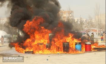 تمرین سراسری زلزله در بوستان ولایت 31