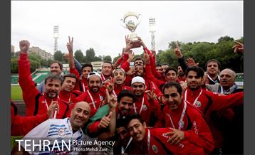 قهرمانی تیم فوتبال هنرمندان در جام جهانی 4