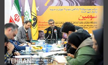 نشست خبری مدیر عامل شرکت بهره بردای مترو 5