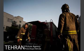 آتش سوزی پاساژ مهستان-2 42