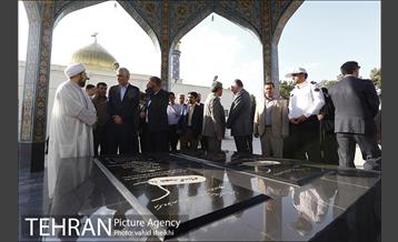 بازدید شهردار تهران از پروژه های شاخص منطقه 9 16