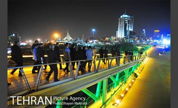 بازدید مدیران مراکز استان ها صداوسیما از اراضی عباس آباد 3