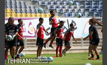 تمرین تیم فوتبال پرسپولیس تهران 15