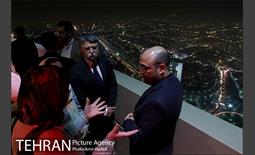 بازدید رییس مجلس ملی مجارستان ار برج میلاد تهران 18