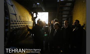 بازدید شهردار تهران از کارخانه سیمان ری 12