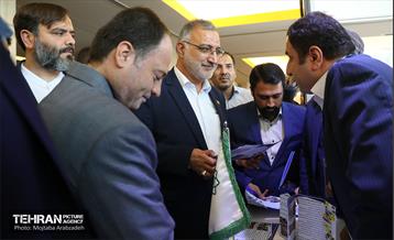 بازدید شهردار تهران از نمایشگاه بین المللی فرصت های سرمایه گذاری پایتخت