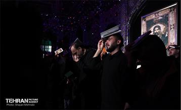 احیای شب بیست‌ویکم ماه رمضان امامزاده پنج تن لویزان 9