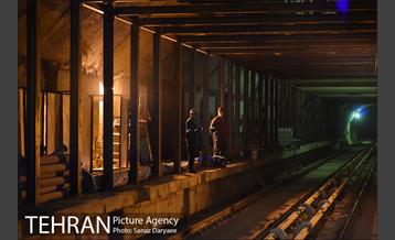 بازدید معاونت حمل و نقل شهرداری و اعضای شورای شهر تهران از عملیات اجرایی خط ۶ 24